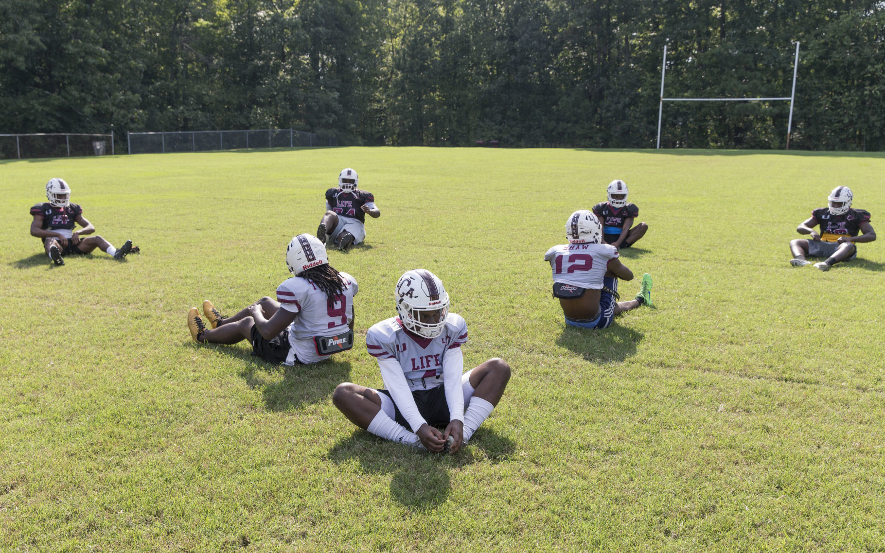Life Christian football team